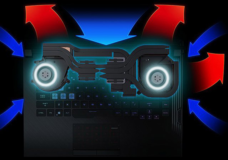 Laptop Asus ROG Strix G G531GT-AL007T Core i5-9300H/ GTX 1650 4GB/ Win10 (15.6 FHD IPS 120Hz) - Hàng Chính Hãng