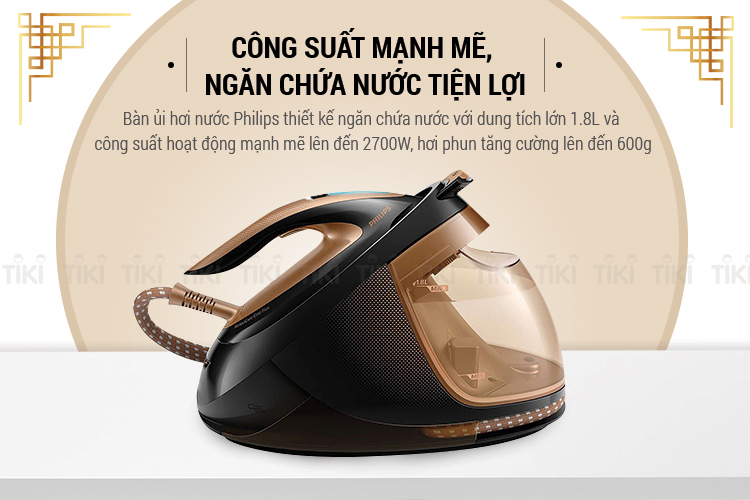 Bàn Ủi Tạo Hơi Nước Philips GC9682 (2700W)