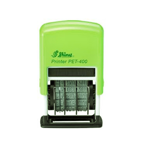 DẤU NGÀY THÁNG NĂM TỰ ĐỘNG ĐÓNG LÊN GIẤY THƯỜNG  Thương Hiệu Shiny