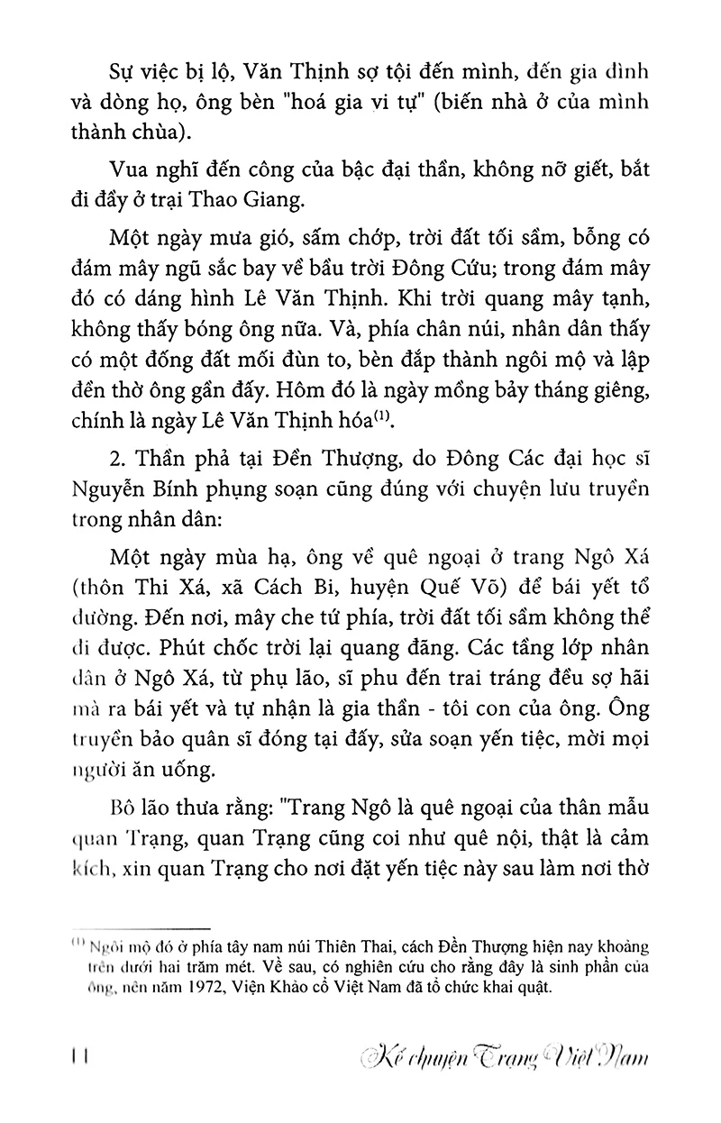 Kể Chuyện - Trạng Việt Nam