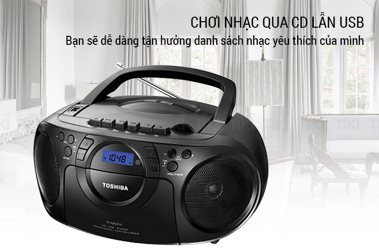 Máy Cassette Toshiba TY-CKU310 - Hàng Chính Hãng