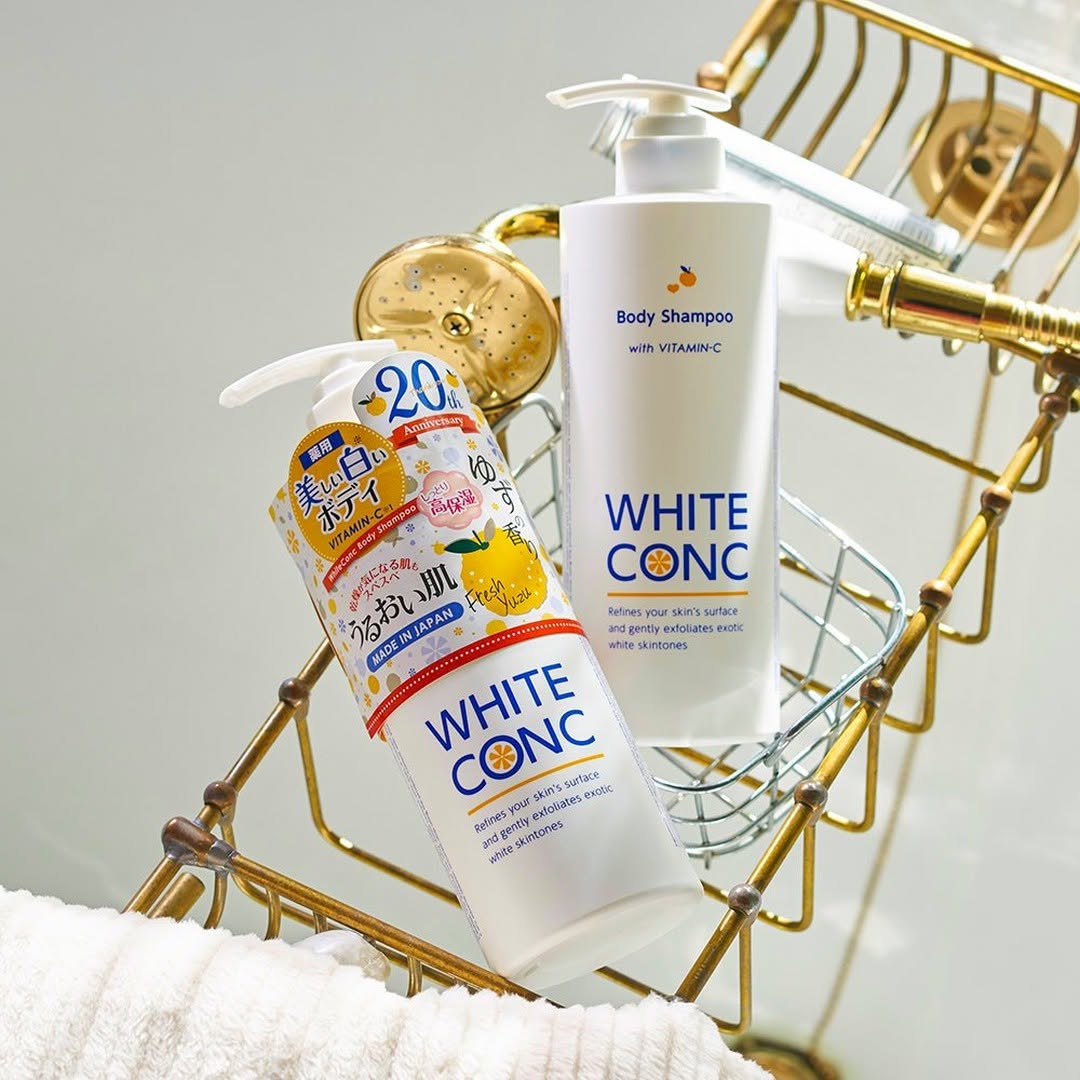 Sữa Tắm Dưỡng Trắng Da Toàn Thân White Conc Hương Yuzu (Chai 600ML)