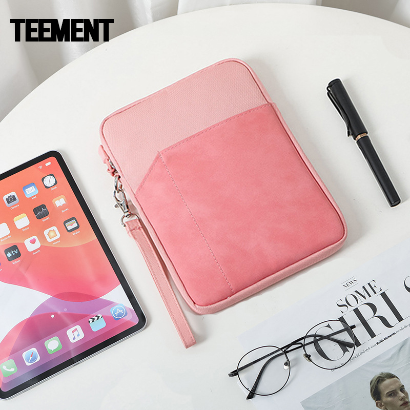 Túi Chống Sốc Đựng Ipad Teement, Máy Tính Bảng 2 Ngăn Kèm Khe Cắm Bút, Có Quai Xách Nhiều Size 8in, 9.7in, 10.2in, 10.5in, 11in - Hàng Chính Hãng