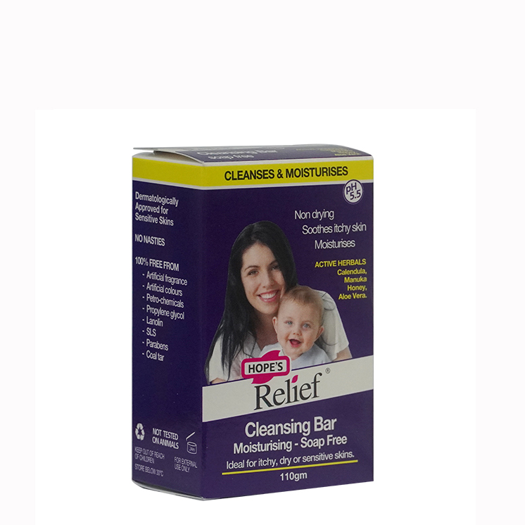 Thanh rửa mặt Hope’s Relief cho da khô ngứa, eczema, viêm da, vảy nến (110g)