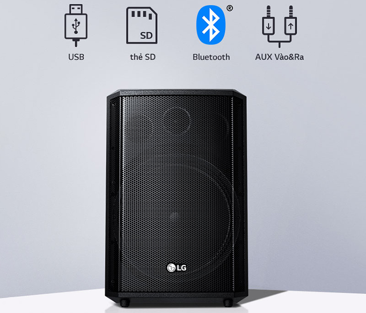 Loa Kéo Bluetooth LG XBOOM RM2 - Hàng Chính Hãng