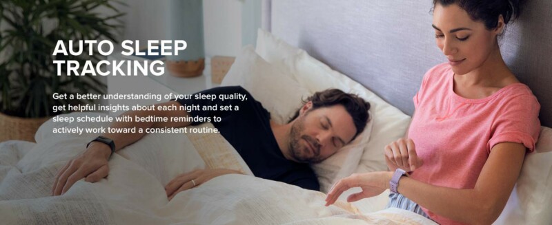 Vòng Tay Theo Dõi Sức Khỏe Fitbit Charge 3 Chống Thấm Nước 50m