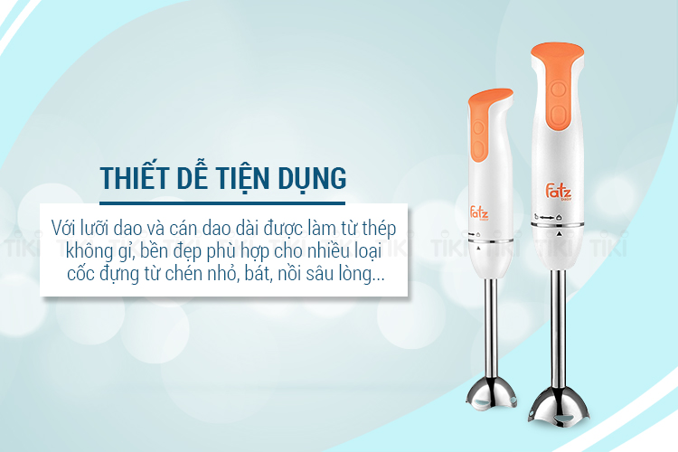 Máy Xay Cầm Tay Deluxe 4 Fatz FB5216BL (400W)