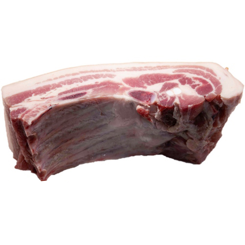 Thịt ba  rọi heo có xương - Ba chỉ sườn - Hàng đông lạnh nhập khẩu