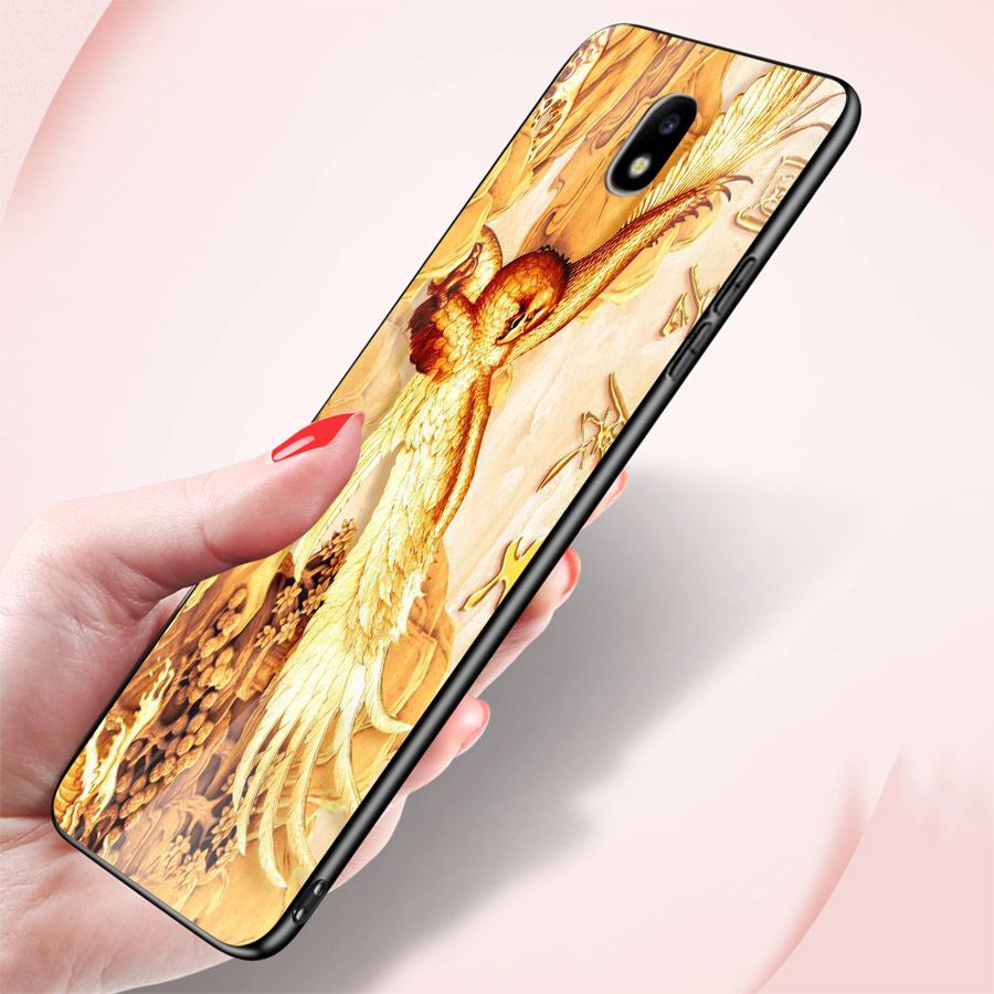 Ốp kính cường lực cho điện thoại Samsung Galaxy J5 - chim ưng MS CHIMUNG006