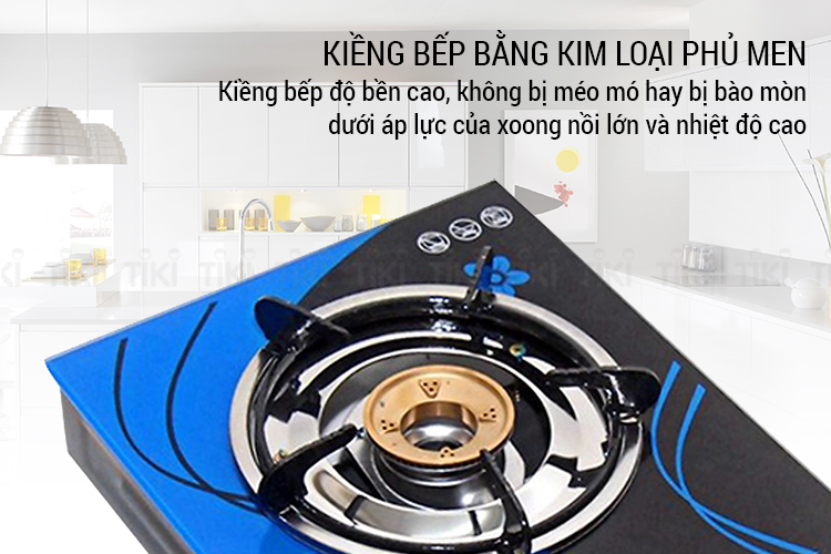 Bếp Biogas Đơn Chén Đồng Kính Cường Lực Fujishi FJ-BG1 - Hàng Chính Hãng