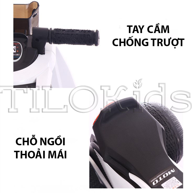 Xe máy điện trẻ em, xe moto điện cho bé TILO KIDS TLK-9999