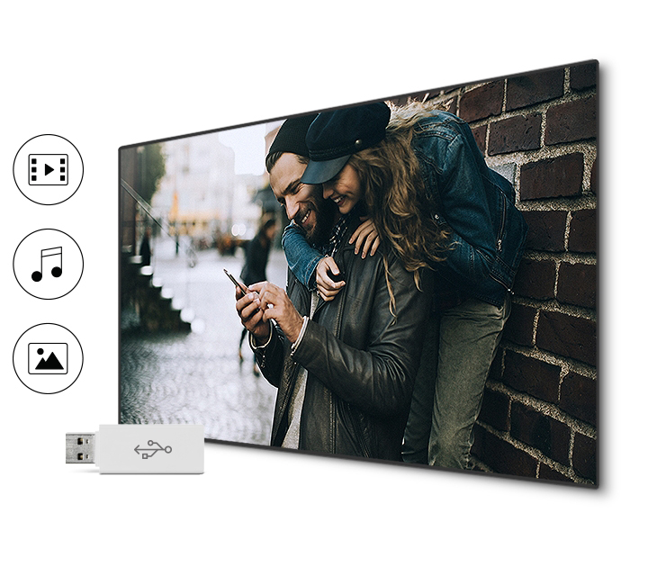 Smart Tivi Samsung Cong 55 inch Premium UHD UA55MU8000KXXV - Hàng Chính Hãng
