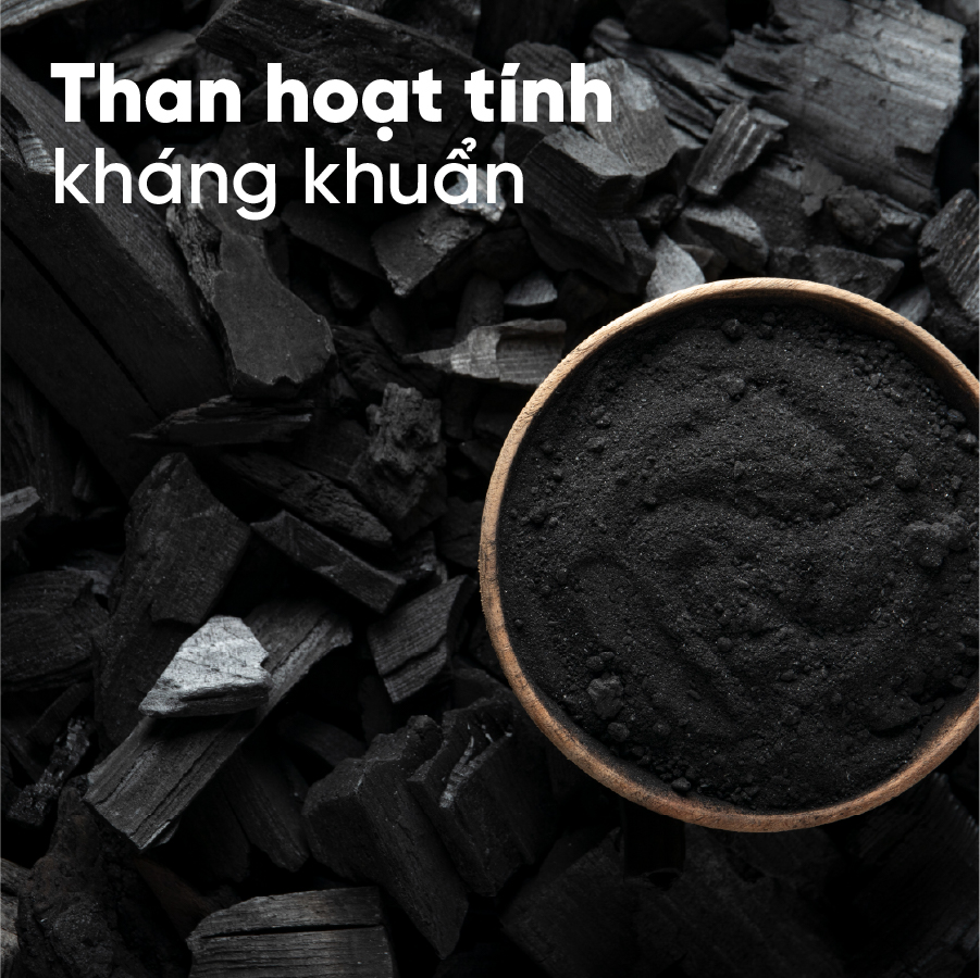 Nệm Cao Su Kim Cương 5Zone Than Hoạt Tính BIOLUX