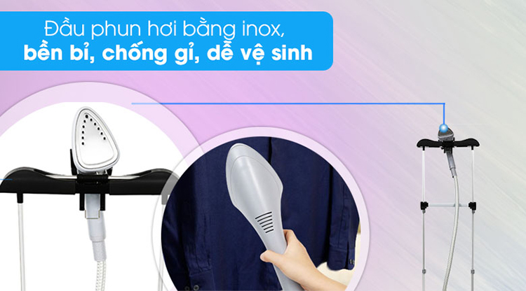 Bàn là hơi nước đứng Kangaroo KG75B6 - Hàng chính hãng