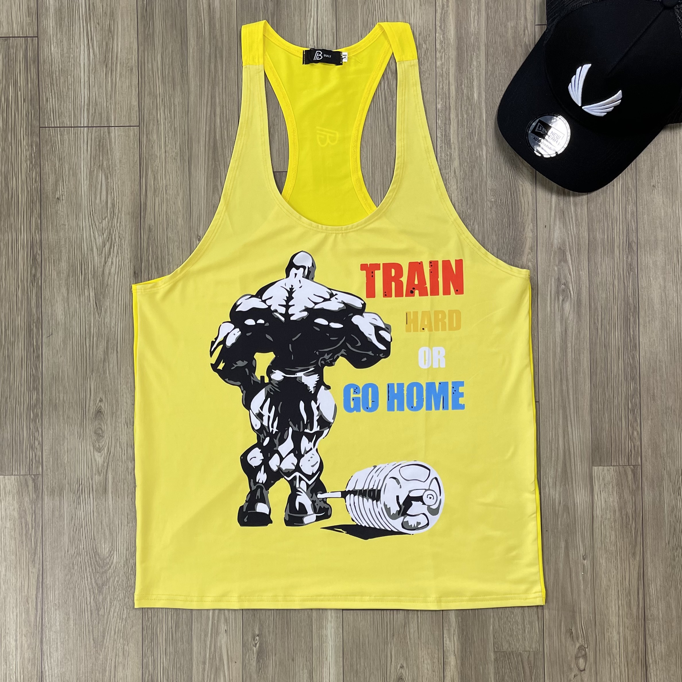 Áo 3 lỗ nam tập gym DO GYM SHOP form body đẹp, thun lạnh 4 chiều thoáng mát