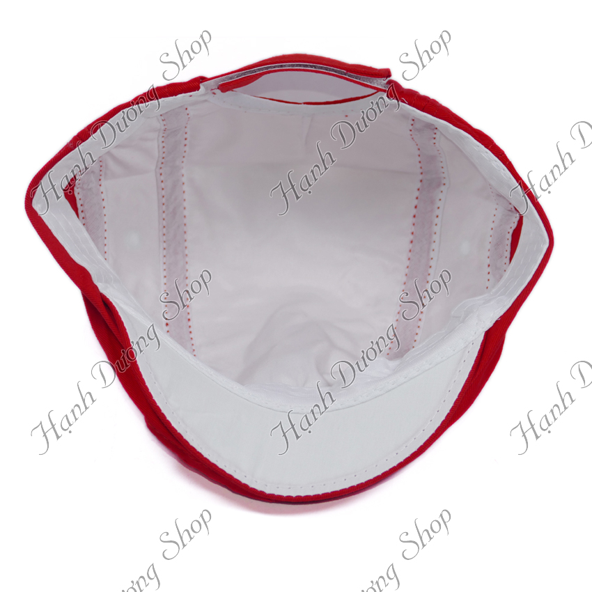 Nón beret mỏ vịt cho bé yêu dành cho bé từ 1 đến 3 tuổi mũ lưỡi trai mỏ vịt được thêu logo lá cờ cực xinh - Hạnh Dương