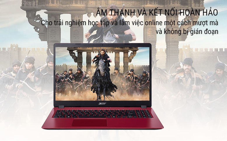 Laptop Acer Aspire 3 A315-54K-32SD NX.HFXSV.001 (Core i3-7020U/ 4GB DDR4 2133MHz/ 256GB SSD M.2 PCIE/ 15.6 FHD/ Win10) - Hàng Chính Hãng