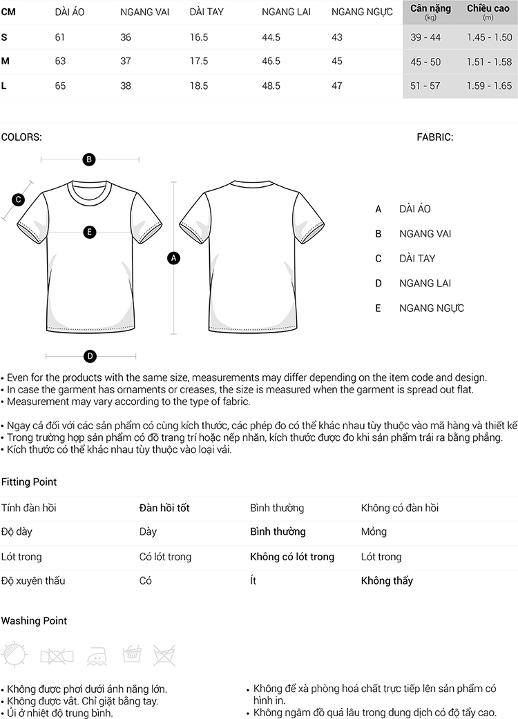 Áo Thun Nữ Tay Ngắn Lime Orange T-shirt - LO19161118