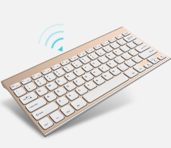 Bàn Phím Kim Loại Không Dây B.O.W HW086C