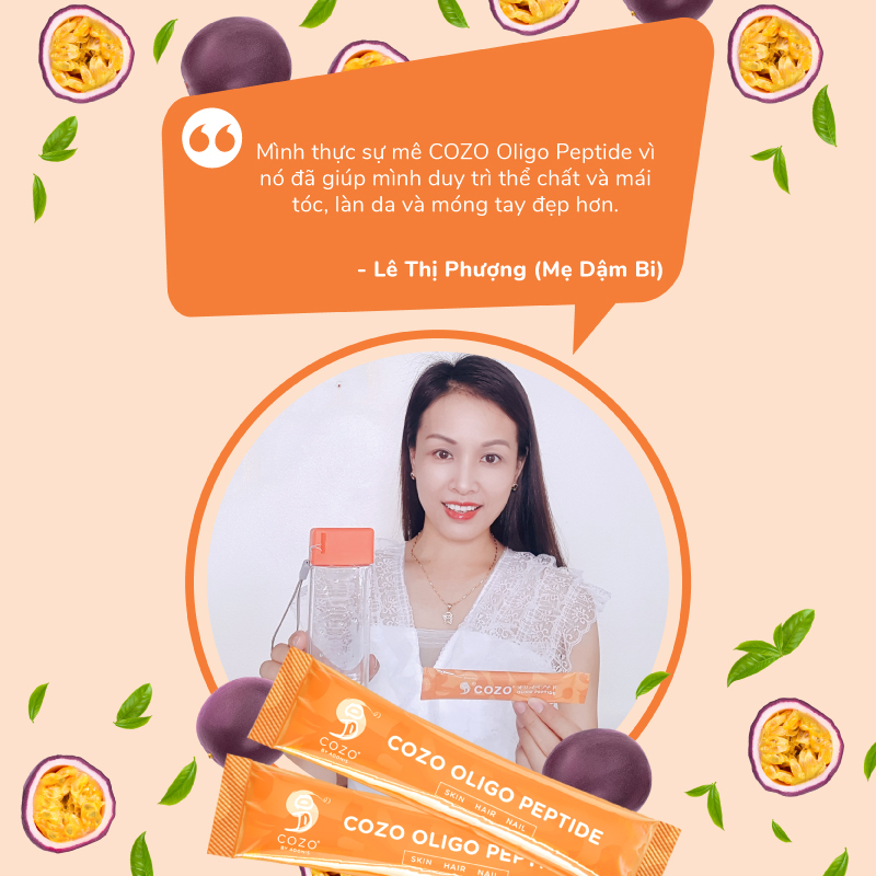 Bột Peptide COZO Oligo Peptide Giúp Tăng Cường Sản Xuất Collagen, Chống Lão Hóa, Làm Trắng Da và Dưỡng Ẩm 