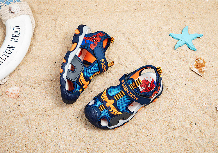 Sandal bé trai siêu nhân spiderman 3 - 12 tuổi năng động và cá tính ST44