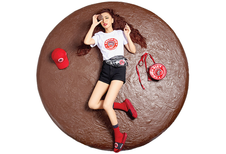 Áo Thun Unisex Lime Orange & Chocopie - LO18161135-W - Trắng