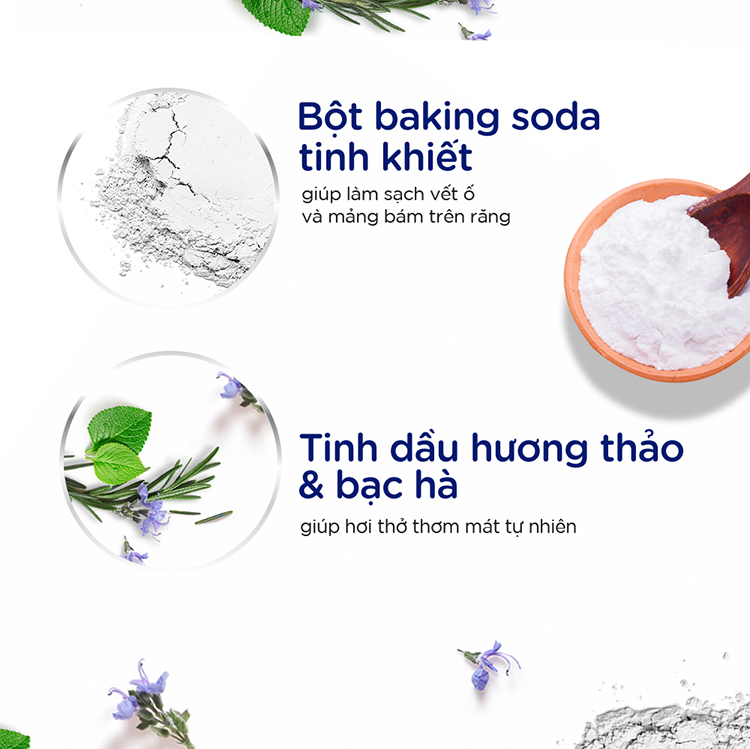 Kem Đánh Răng P/S Bảo Vệ 123 Baking Soda - Hương Thảo