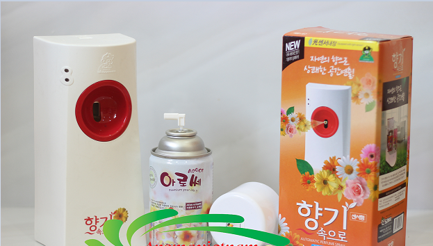 Máy tự động xịt nước hoa thơm phòng cảm biến ánh sáng SANDOKKAEBI Hàn Quốc