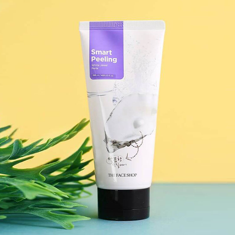Mặt Nạ Kỳ Trắng Sáng Da Smart Peeling White Jewel 120ml (Tặng 1 Sữa Rửa Mặt)