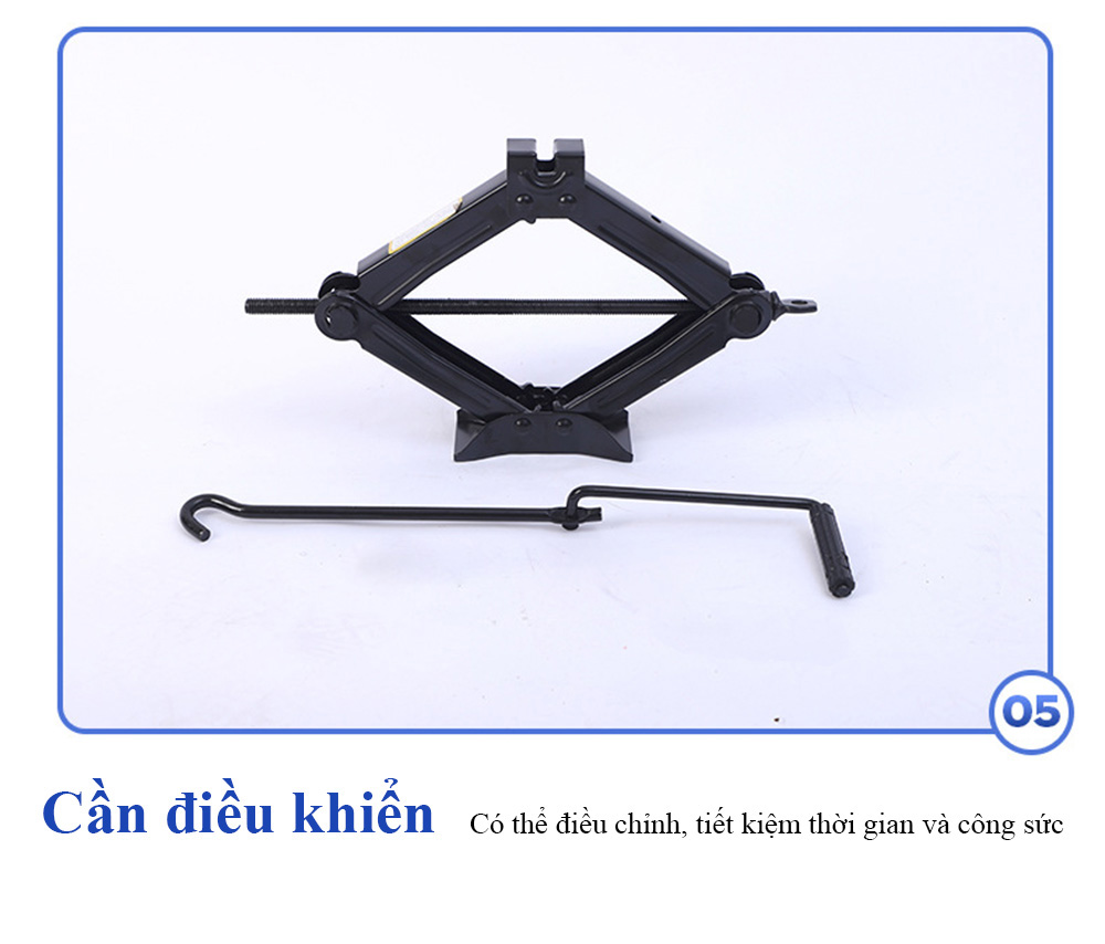 Kích nâng hạ quả trám ABG kích nâng gầm ô tô xe máy, kích chữ a có đòn bẩy tiện lợi