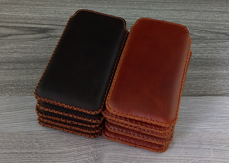 Bao Da Rút Dành Cho iPhone XR Da Bò Sáp