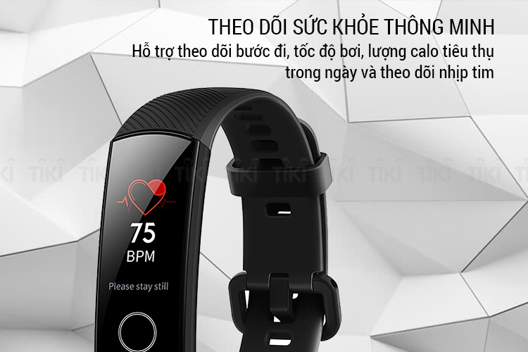 Vòng Đeo Tay Thông Minh Huawei Honor Band 4 Amoled - Hàng Nhập Khẩu
