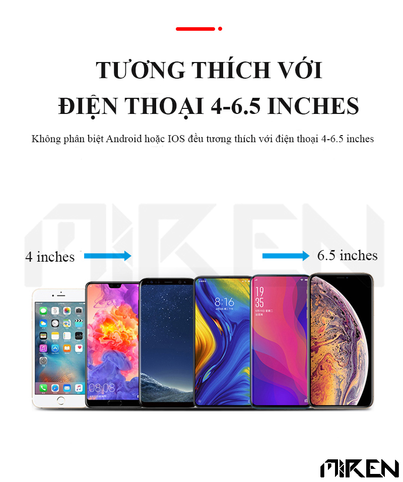 Giá Đỡ Điện Thoại Ô Tô Xe Hơi Gắn Trên Cánh Quạt Điều Hòa - Khóa Thông Minh - Xoay 360 Độ - Tiện Lợi - Hàng Chính Hãng 