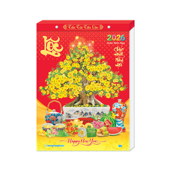 Lịch Tết 2026 - Bloc Đại Đặc Biệt Rời (17x24cm,17x26cm)