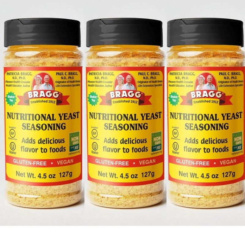 Nấm men Dinh Dưỡng Nutritional Yeast Bragg 127g - Nutritional Yeast Bragg 127g (combo 3 hộp)