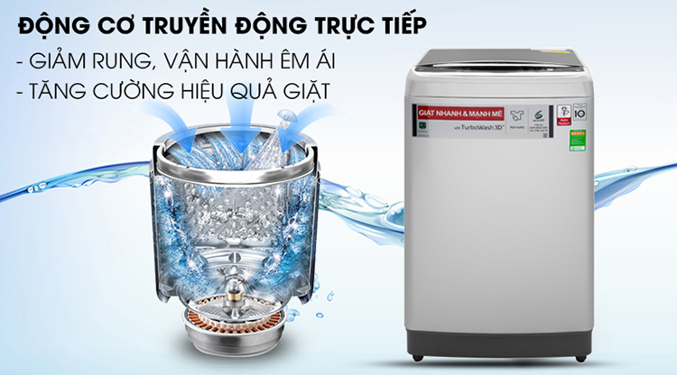 Máy Giặt Cửa Trên Inverter LG TH2112SSAV (12kg)