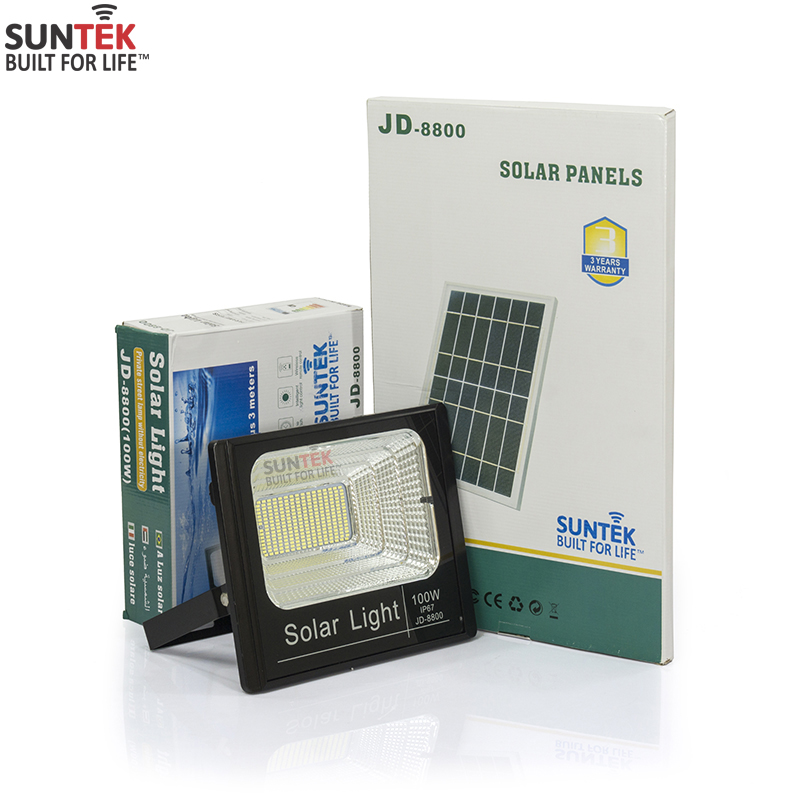 Đèn LED Năng Lượng Mặt Trời Suntek JD-8800