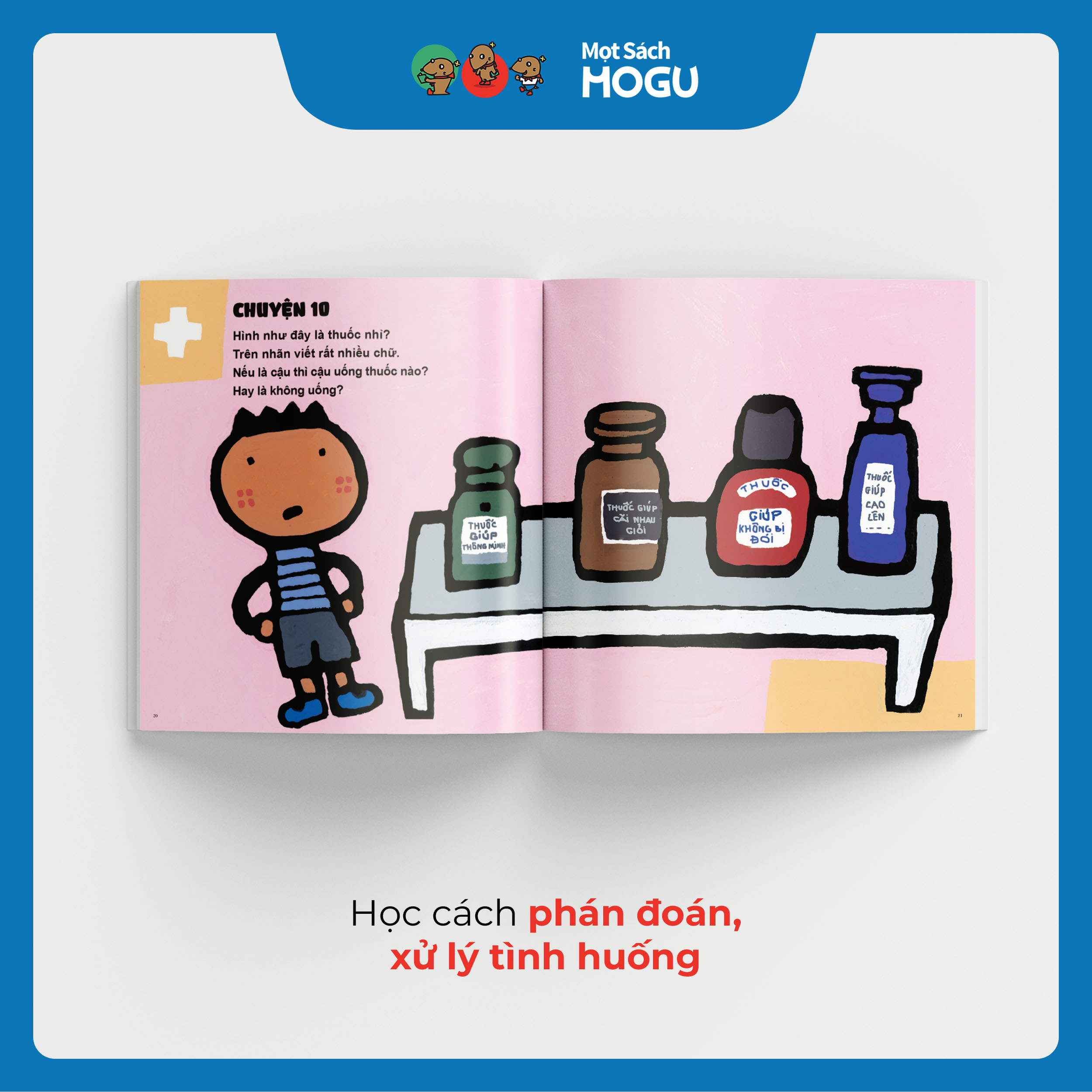 Truyện Ehon bé 3-4-5 tuổi - Nếu Là Cậu Thì Làm Thế Nào?