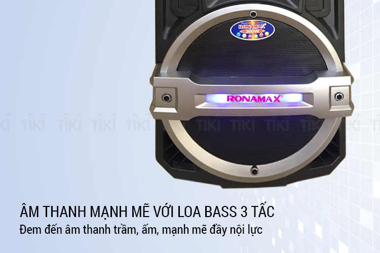 Loa kéo Ronamax T12 (350W) - 3 tấc - Hàng chính hãng