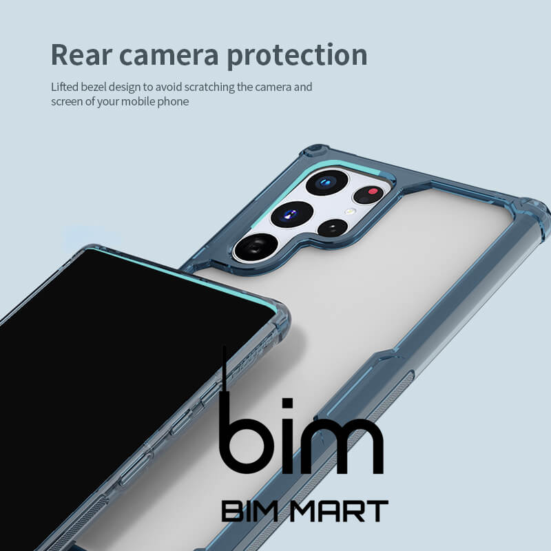Ốp lưng dành cho Samsung S22 Ultra dẻo chống sốc Nillkin TPU Pro - Hàng Chính Hãng