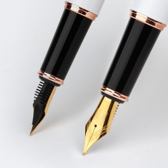 Picasso pen pen pen adult student with calligraphy pen ink pen 0.5mm Fei Diqi series 920 white