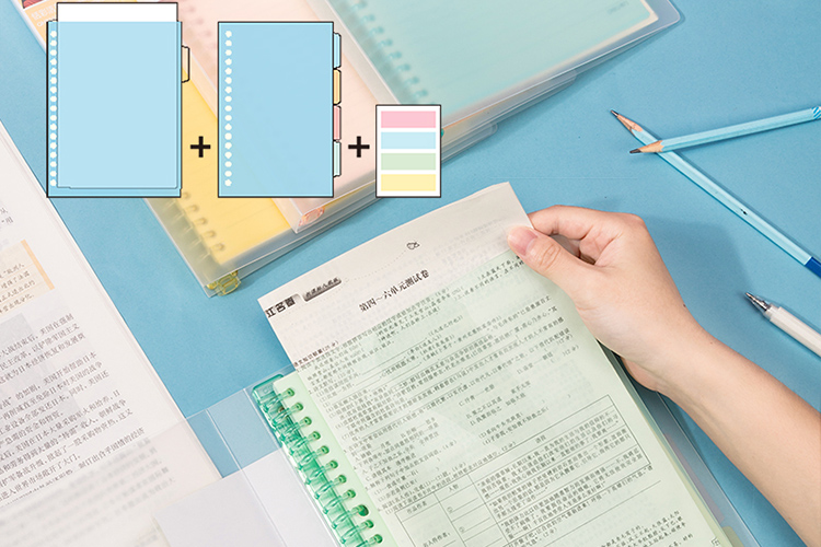 Sổ Tay Ghi Chép A5 Gáy Lò Xo 60 Trang Deli - QHA560