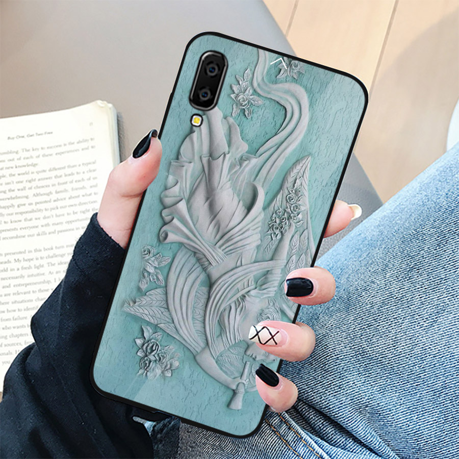 Ốp điện thoại dành cho máy Samsung Galaxy A70 - hình Điêu Khắc MS DKHAC022