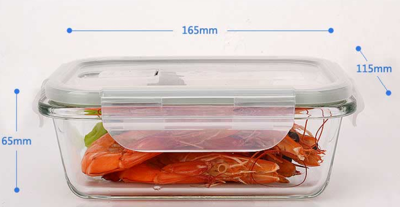 Bộ Hộp Thuỷ Tinh Đựng Thức Ăn Ji Rui JR3090