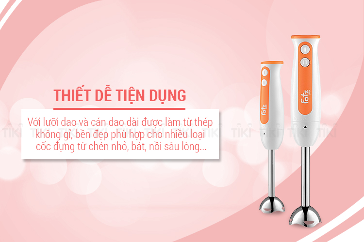 Máy Xay Cầm Tay Deluxe 6 Fatz FB5211BL (600W)