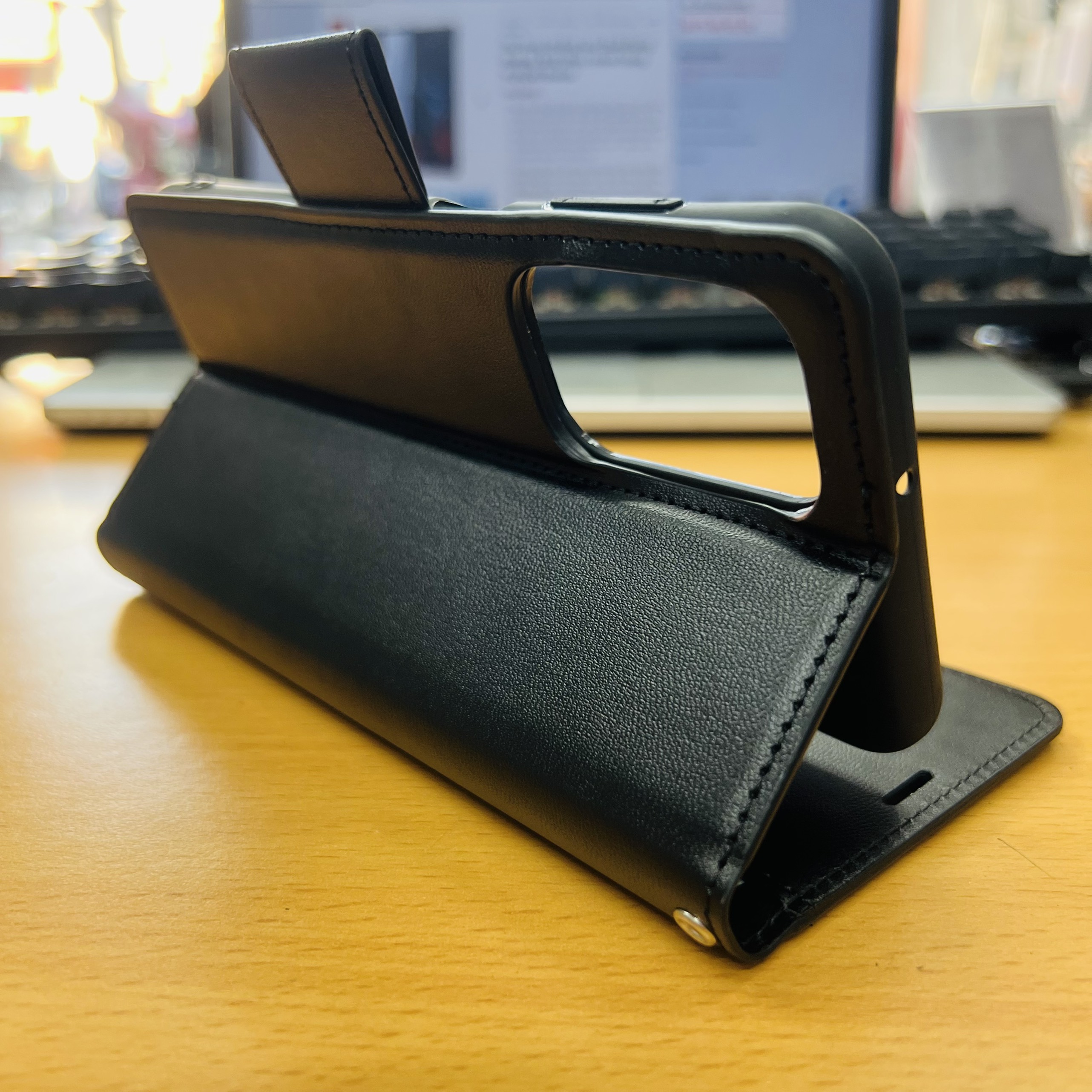 Bao Da Dạng Ví Dành Cho Samsung  A73, A53, A33, A23, A13 4G Hiệu Hanman Có Ngăn Thẻ- Hàng Chính hãng