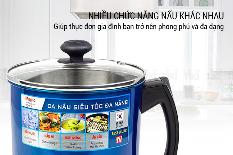 Ca Nấu Siêu Tốc Đa Năng Magic Korea A07 - 1.8L