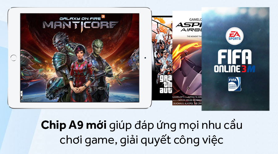 iPad WiFi 128GB New 2017 - Hàng Chính Hãng