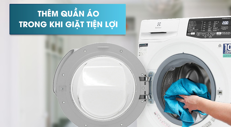 Máy Giặt Cửa Trước Inverter Electrolux EWF8025CQWA (8kg) - Hàng Chính Hãng Máy Giặt Cửa Trước Inverter Electrolux EWF8025CQWA (8kg) - Hàng Chính Hãng