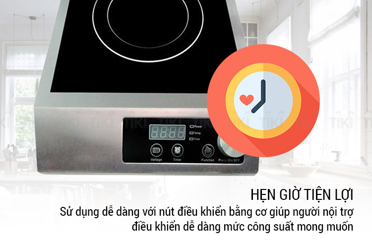 Bếp Từ Đơn Công Nghiệp Kepler Cook KL 671-01TD (3500W) - Hàng Chính Hãng